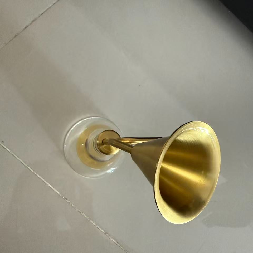 Perfume Fragrance Shop - Wandhangende geurmonstersproevenflesjes van glas en messing,