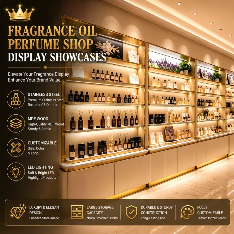 Perfume Fragrance Shop - Geur- en parfumwinkel toont parfum en