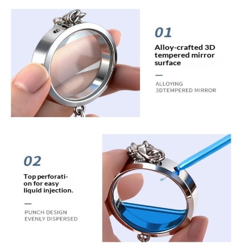 Een metalen autodecoratiehange - Perfume Fragrance One recensie en prijs